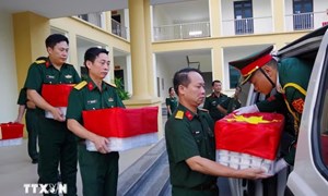 Phú Thọ hoàn thành bàn giao 100% mẫu hài cốt liệt sỹ đợt 1 phục vụ giám định ADN